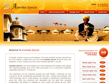 Tablet Screenshot of ananditaspecial.com